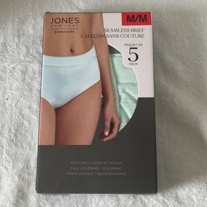 Jones New York Seamless Brief Panties - Light Blue